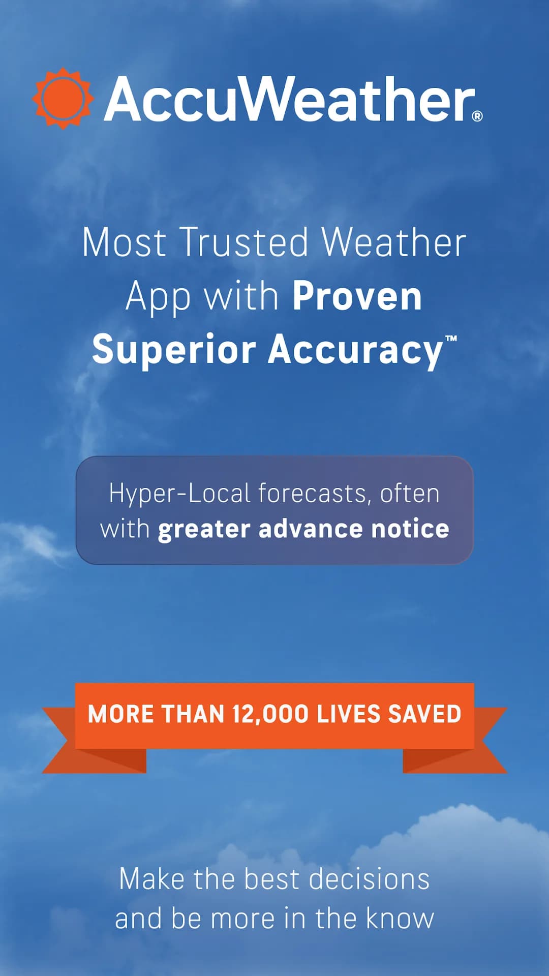 AccuWeather — Captura de pantalla 1