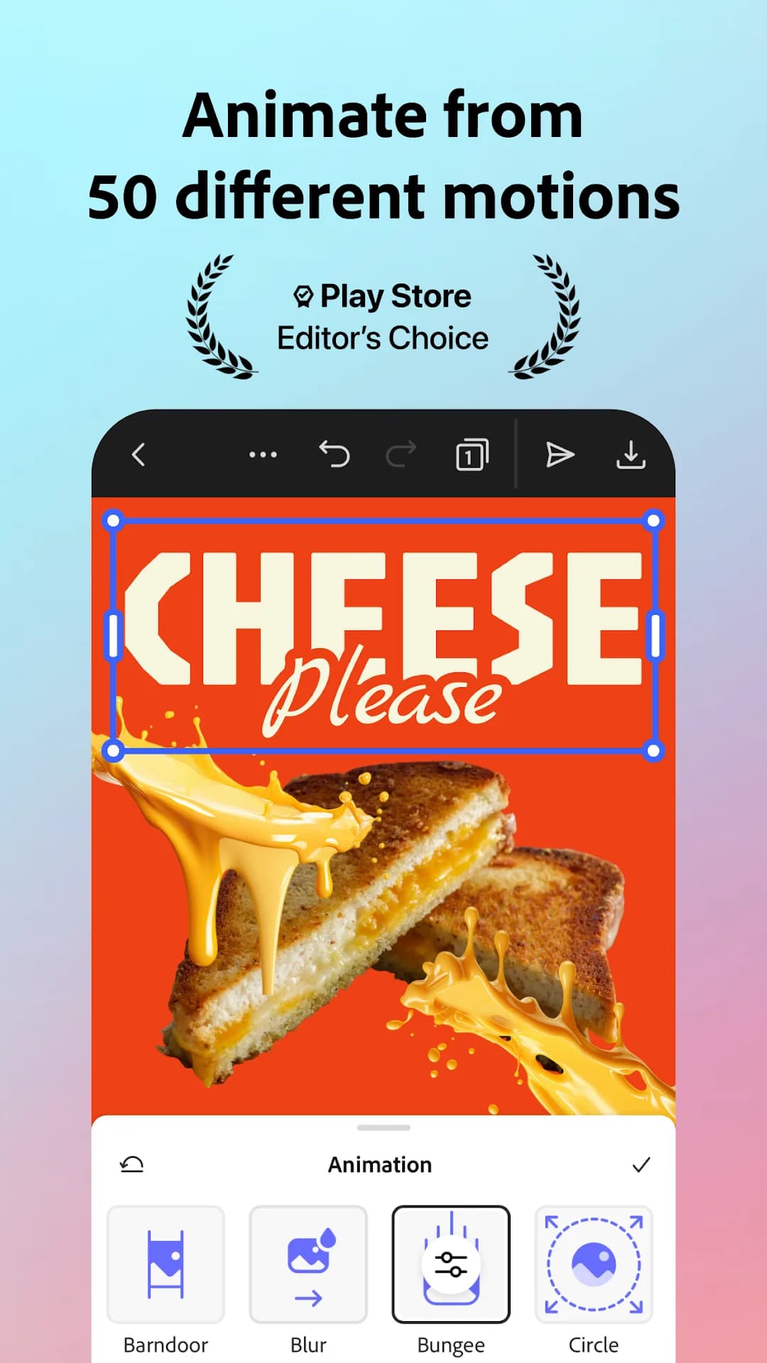 Adobe Express — Captura de pantalla 1
