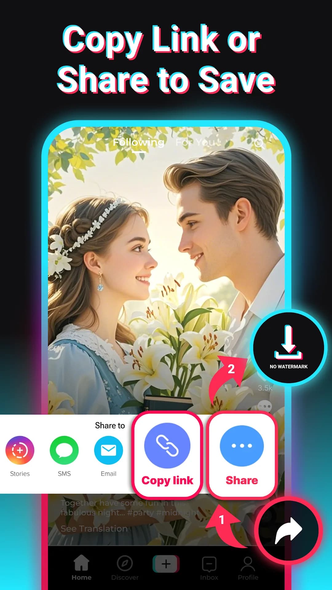 AhaTok Downloader — Screenshot 2