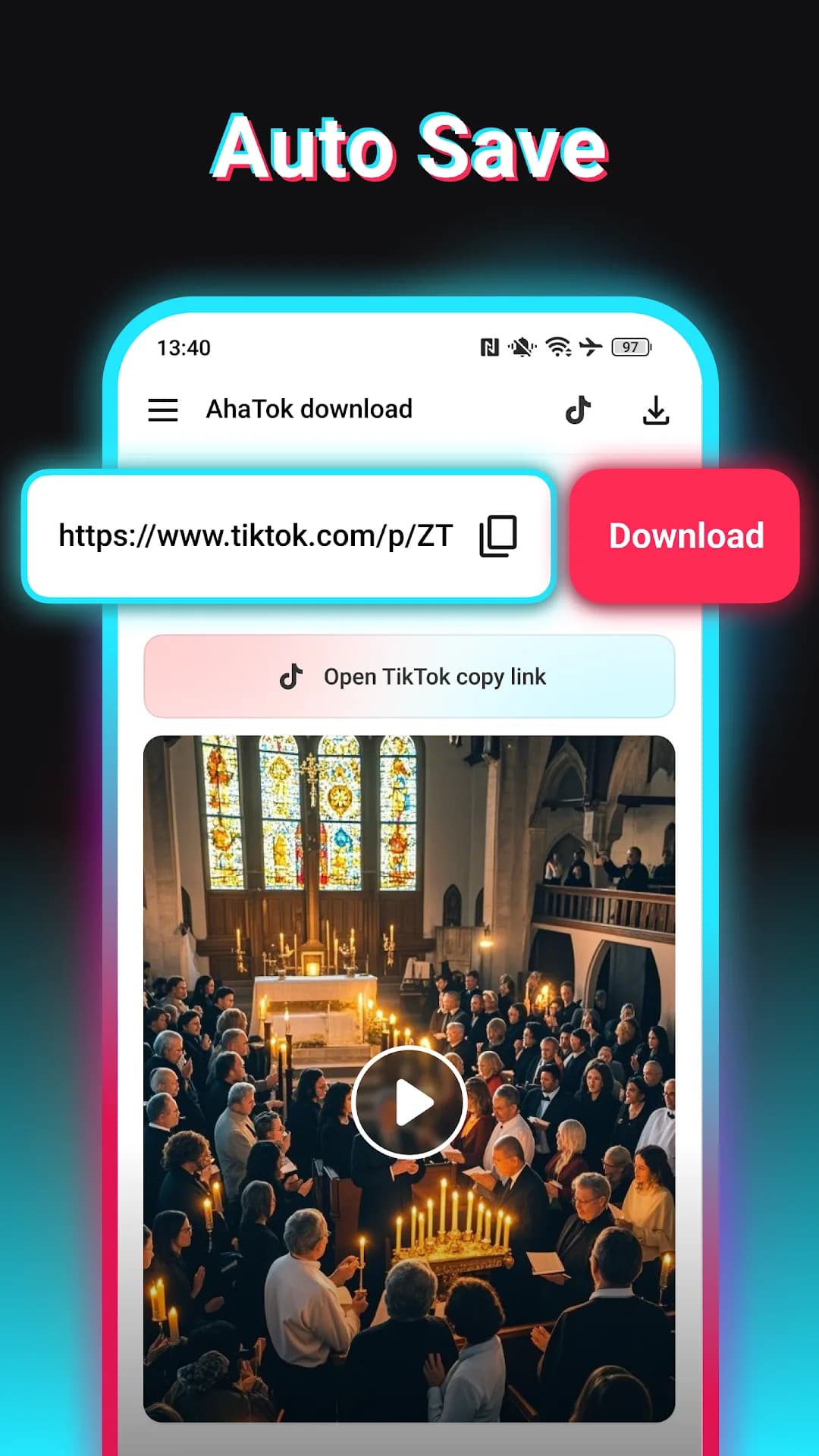 AhaTok Downloader — Screenshot 4