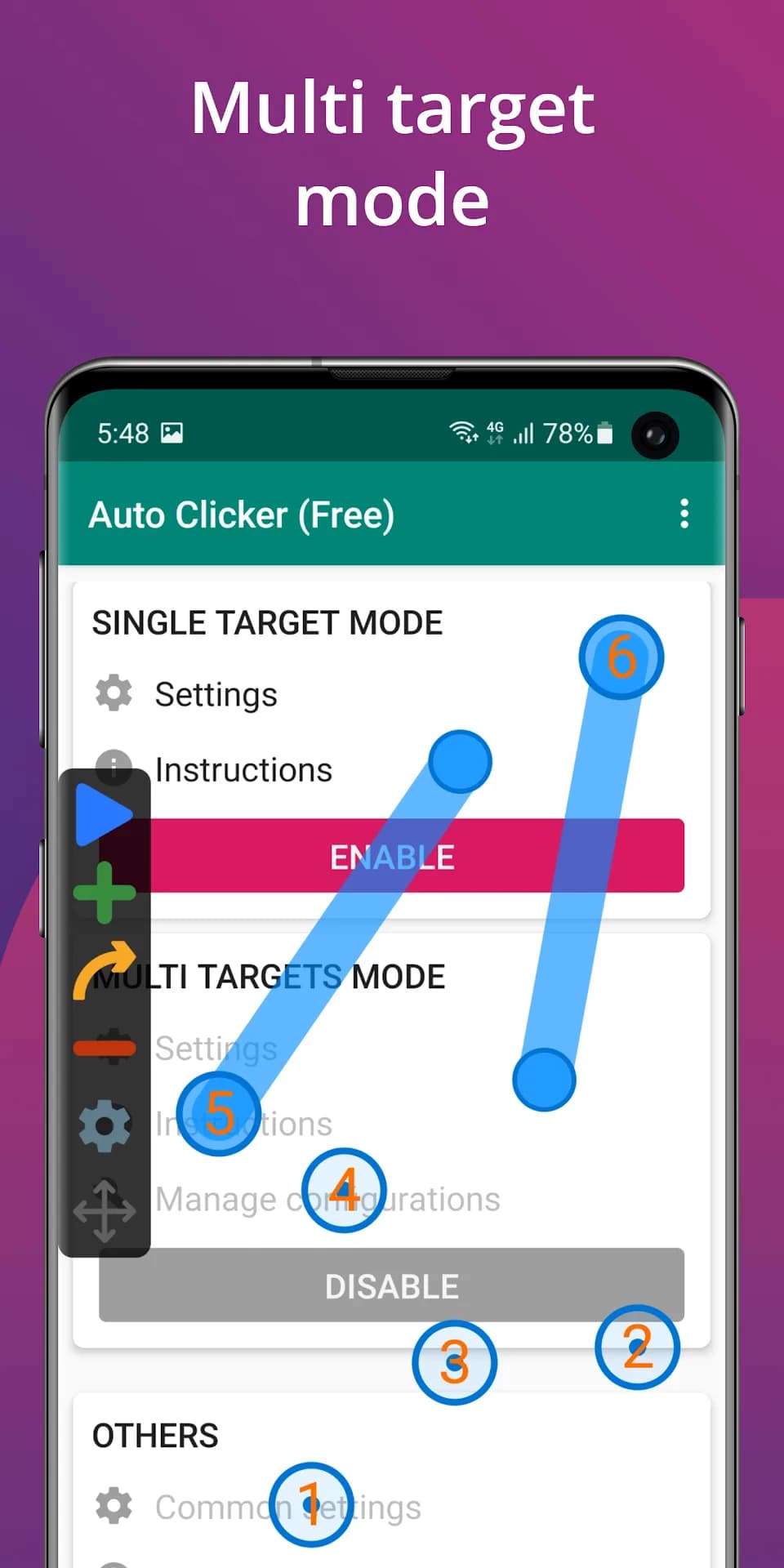 Auto Clicker — Captura de pantalla 3