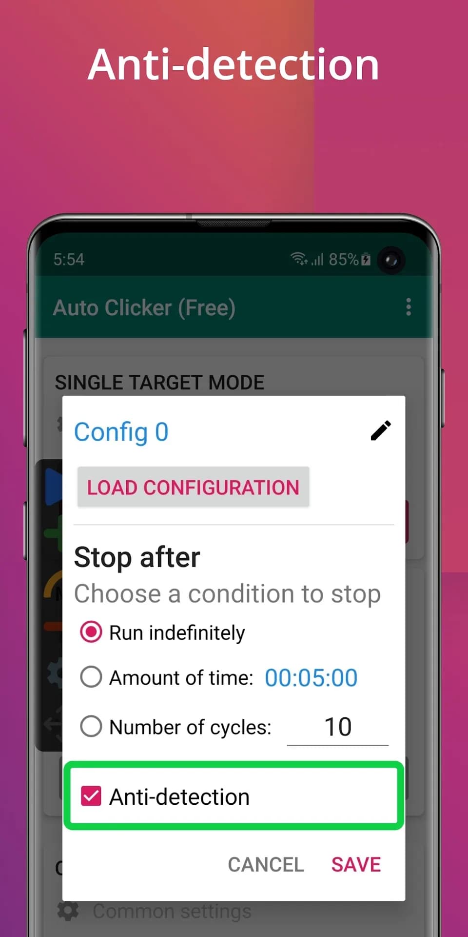Auto Clicker — Captura de pantalla 5