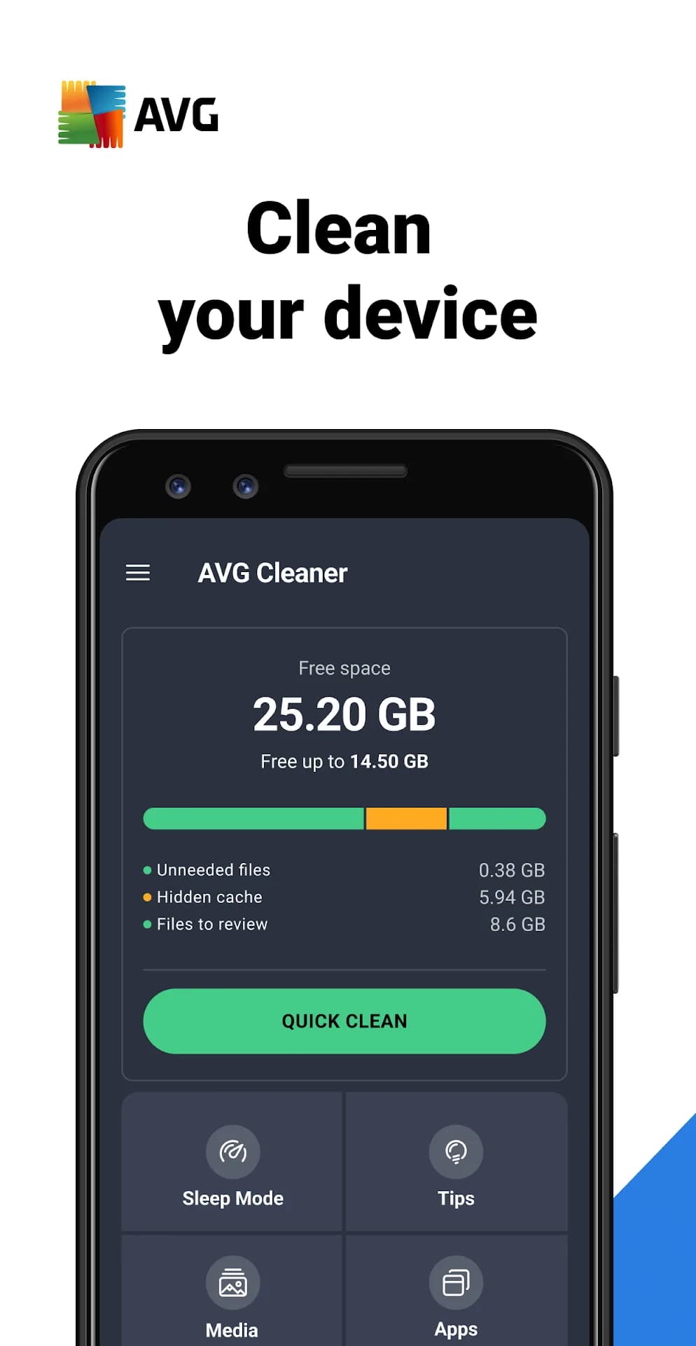 AVG Cleaner — Capture d’écran 1