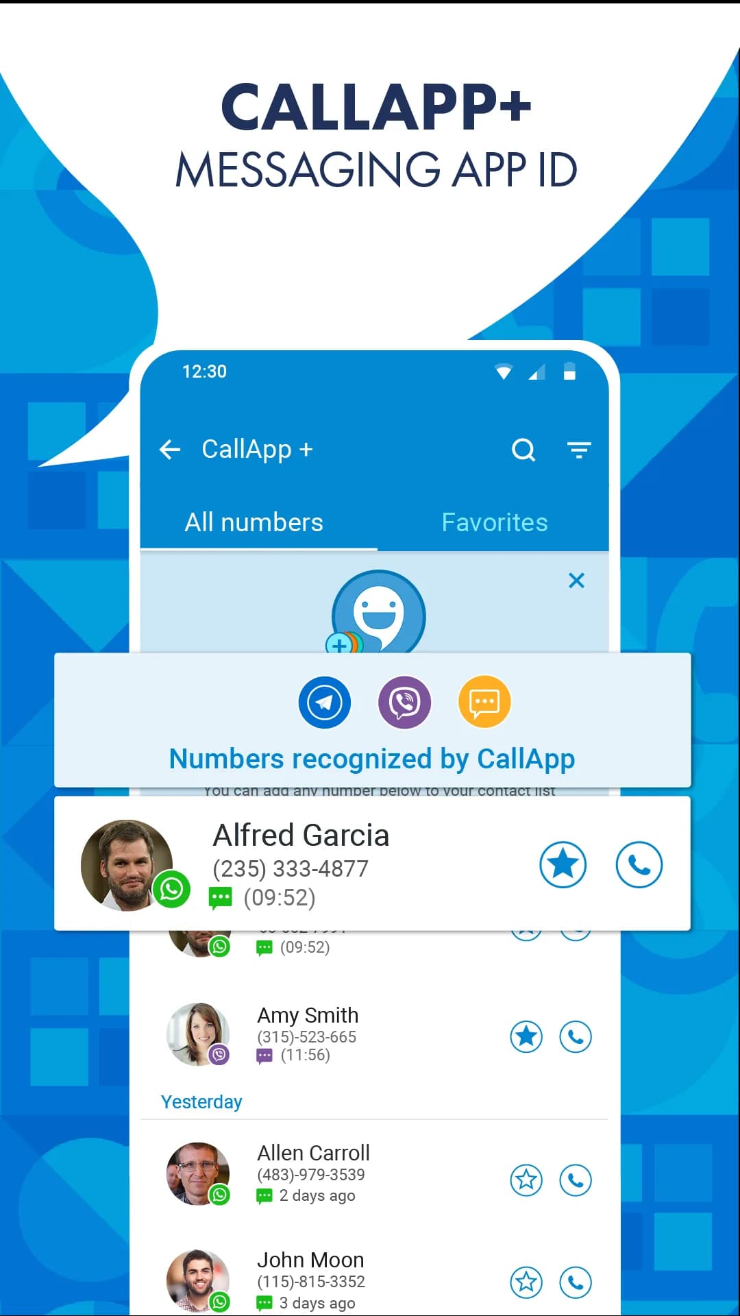 CallApp Contacts — Capture d’écran 8