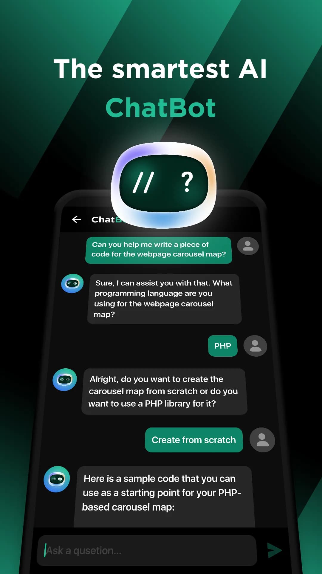 ChatBot — Captura de tela 4