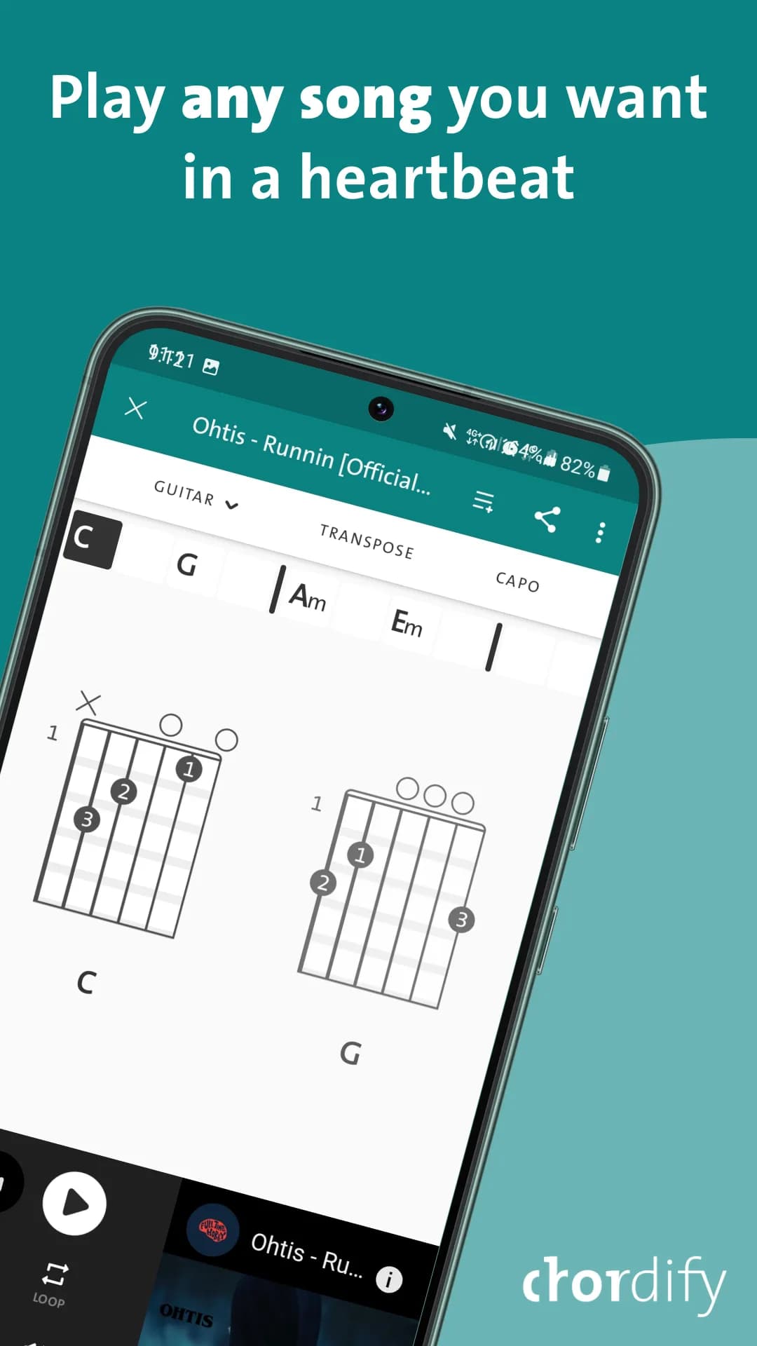 Chordify — Screenshot 1