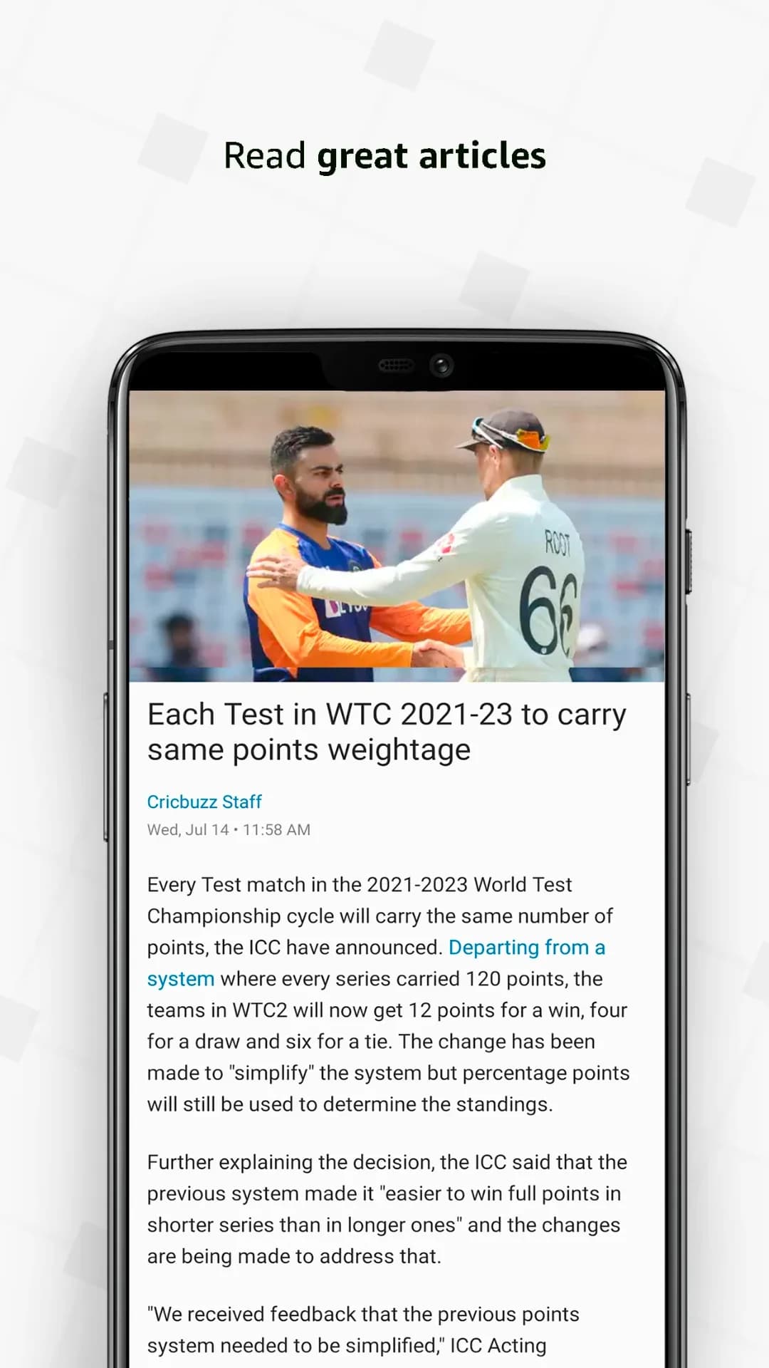 Cricbuzz — Captura de tela 4