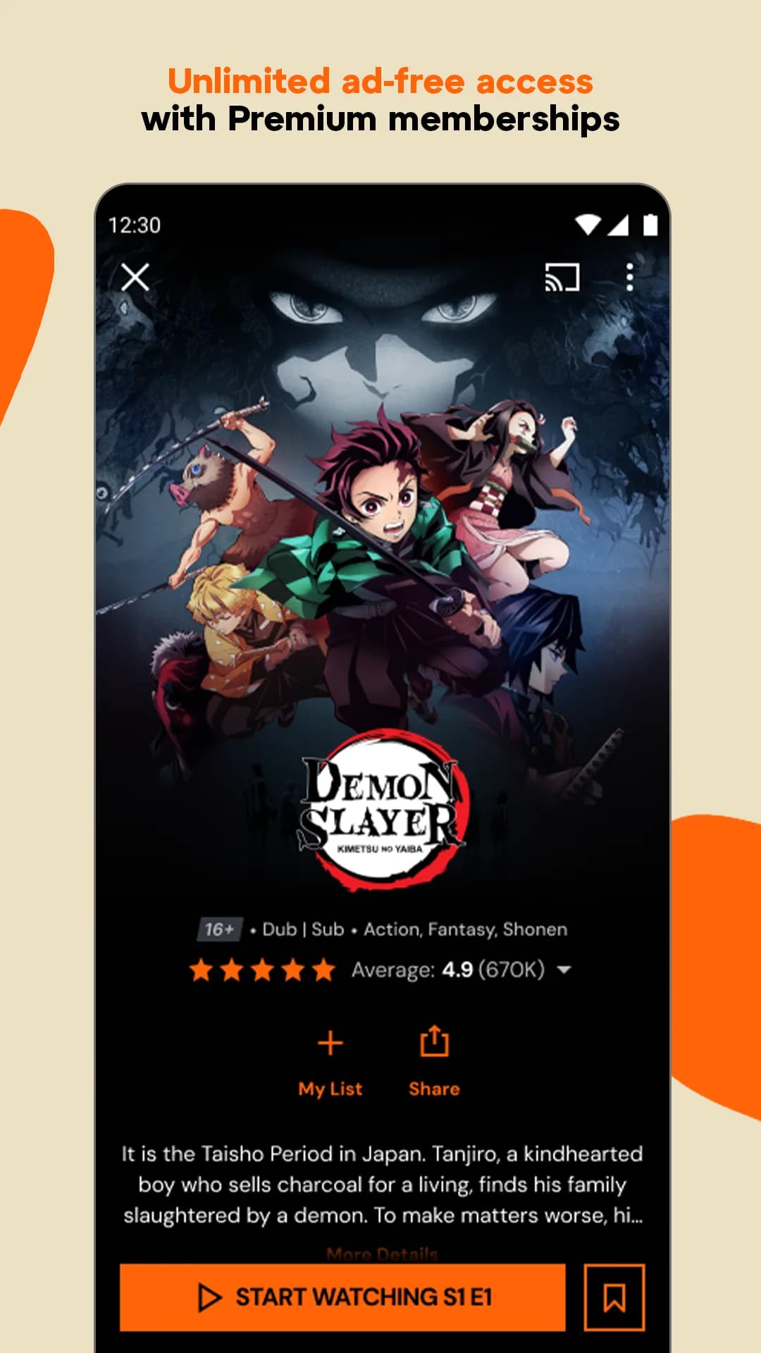 Crunchyroll — Captura de pantalla 3