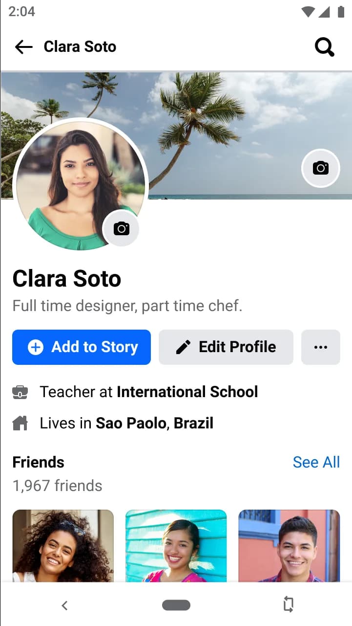 Facebook Lite — Captura de tela 4