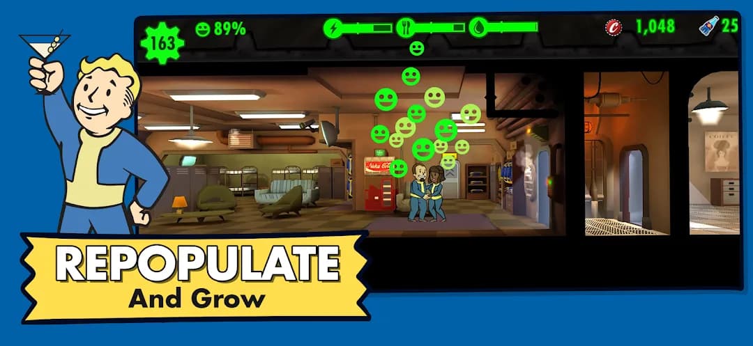 Fallout Shelter مهكر — لقطة شاشة 6