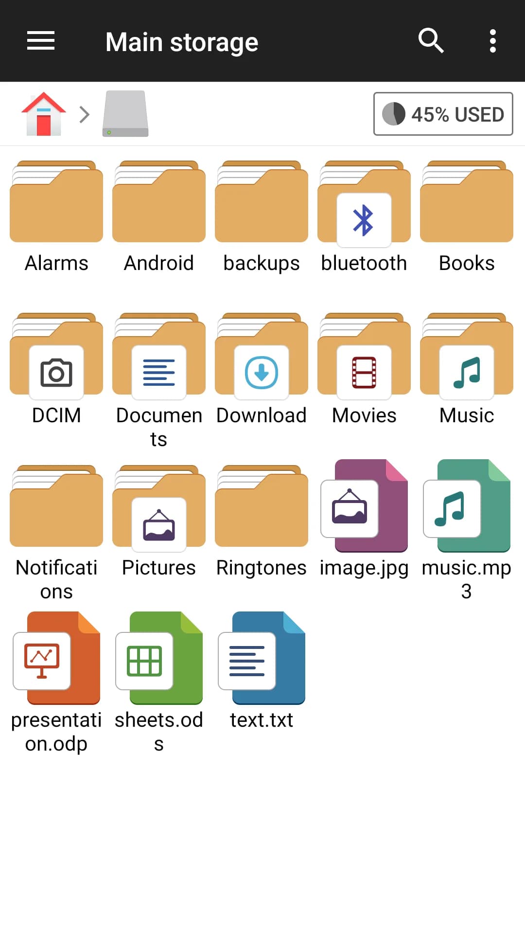 File Manager — Captura de pantalla 3