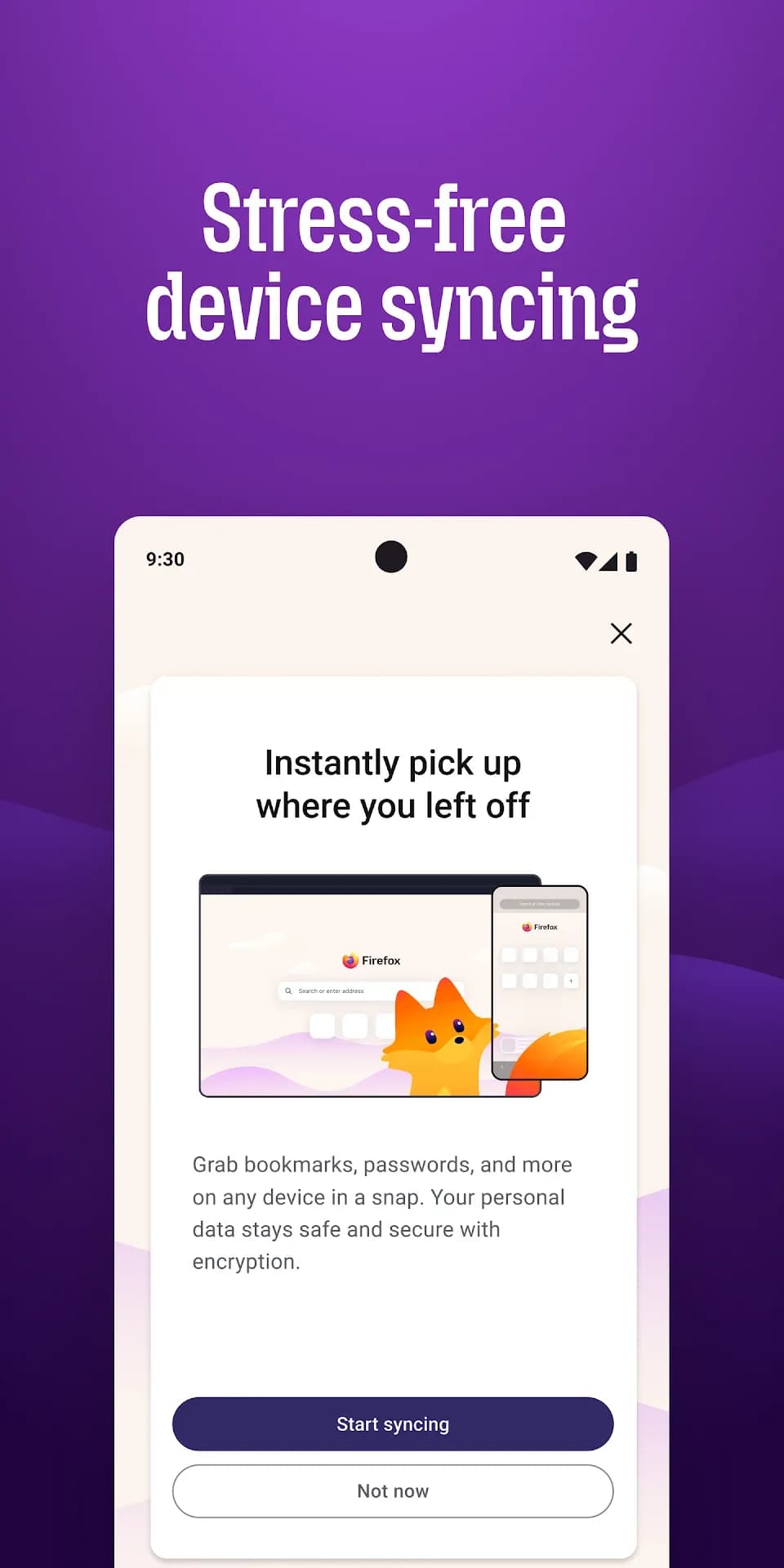 Firefox Fast مهكر — لقطة شاشة 5