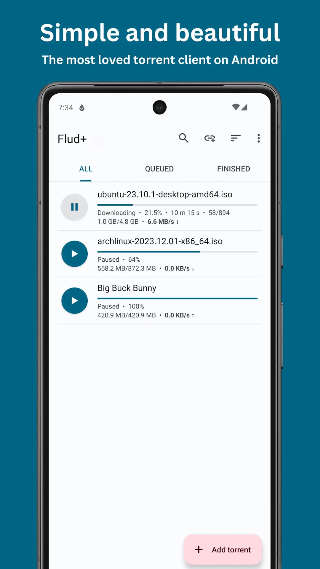 Flud+ مهكر — لقطة شاشة 4