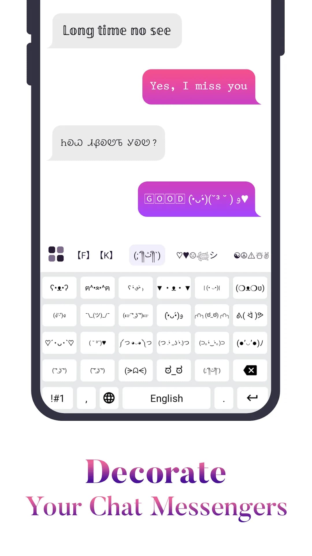 Fonts Keyboard — Screenshot 4