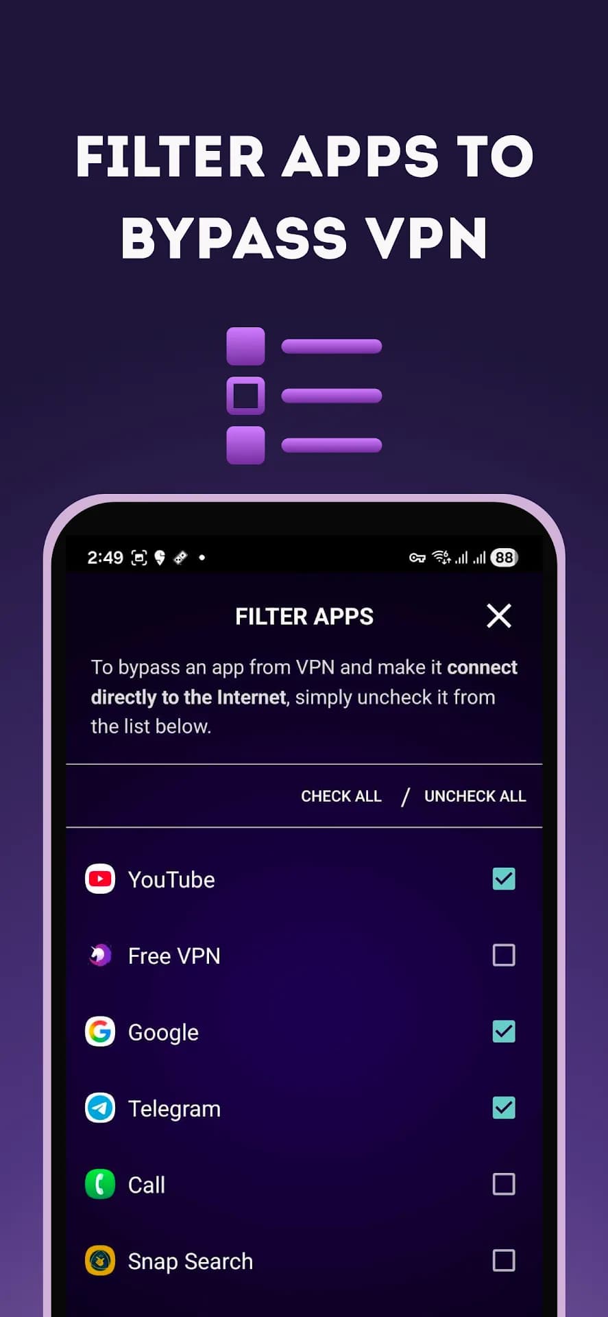 FreeVPN — Screenshot 7