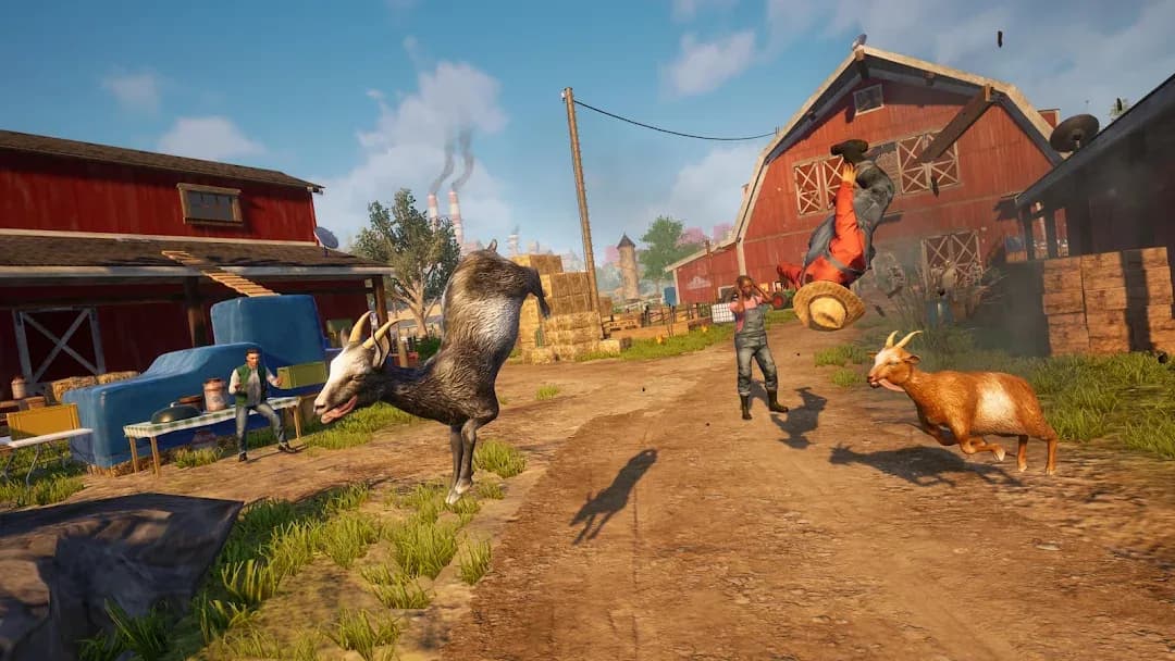 Goat Simulator 3 — Captura de pantalla 1