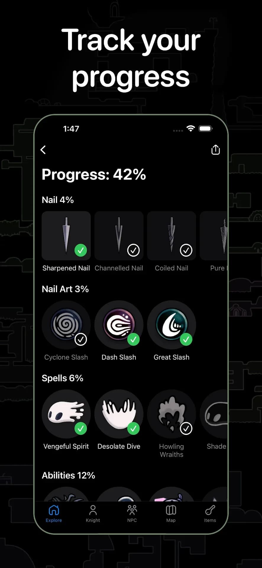Hollow Knight — Captura de pantalla 1