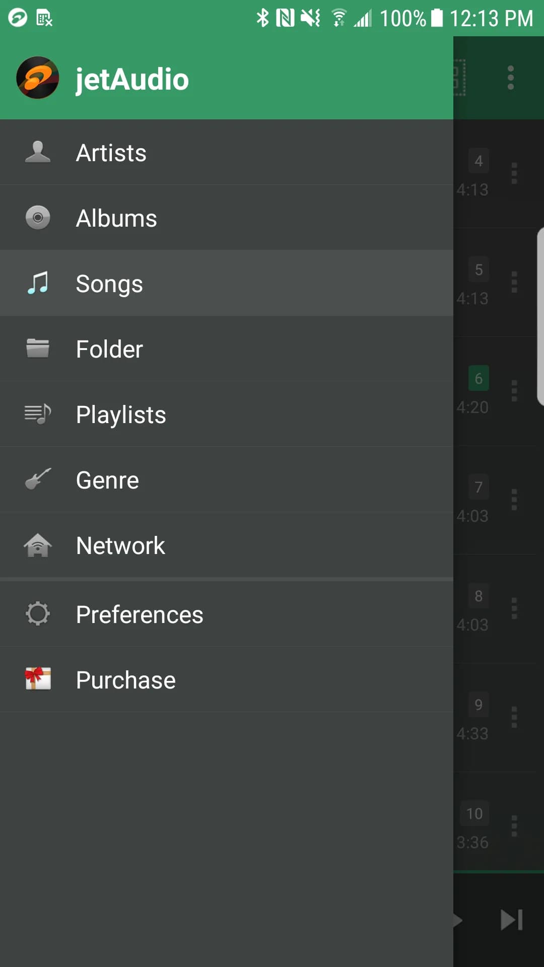 jetAudio+ Plus — Captura de pantalla 2