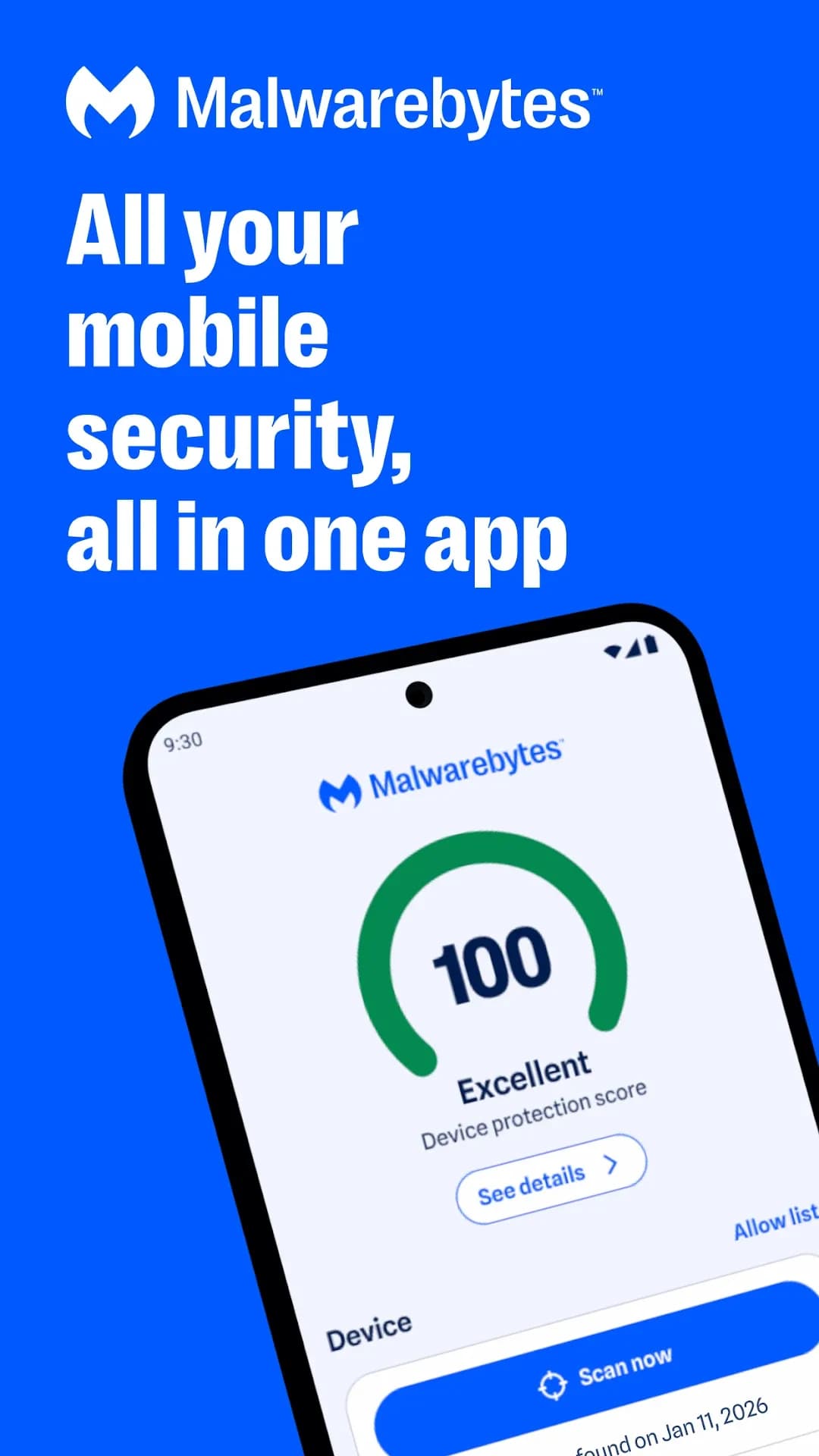 Malwarebytes Security — Captura de tela 1