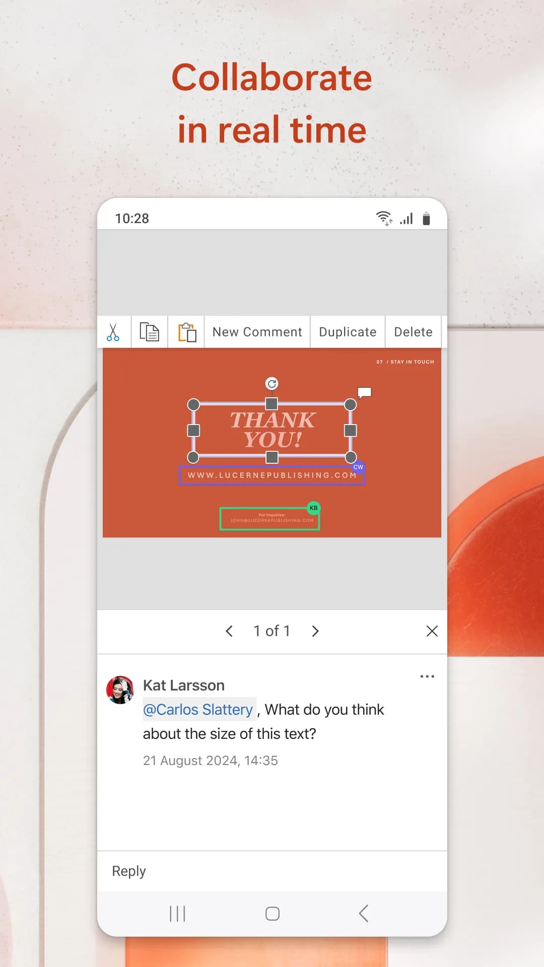 Microsoft PowerPoint — Capture d’écran 3