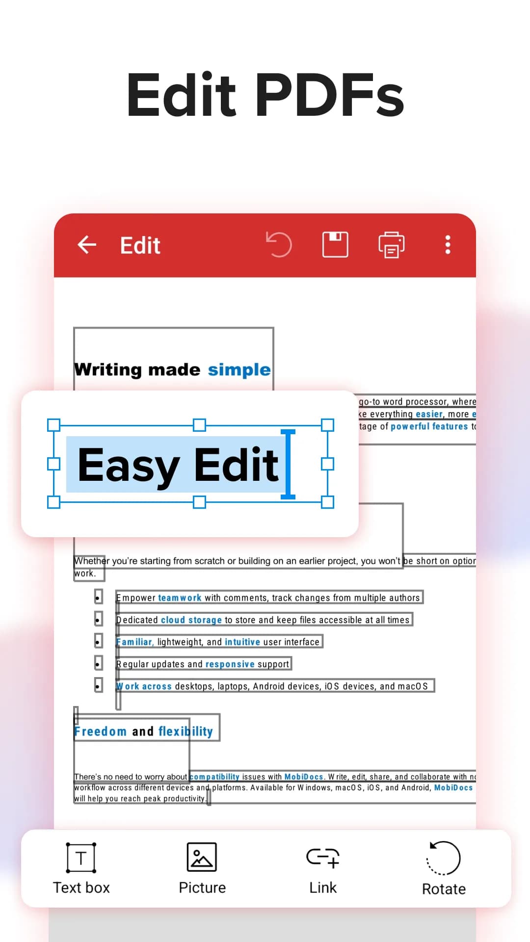 MobiPDF — Screenshot 3