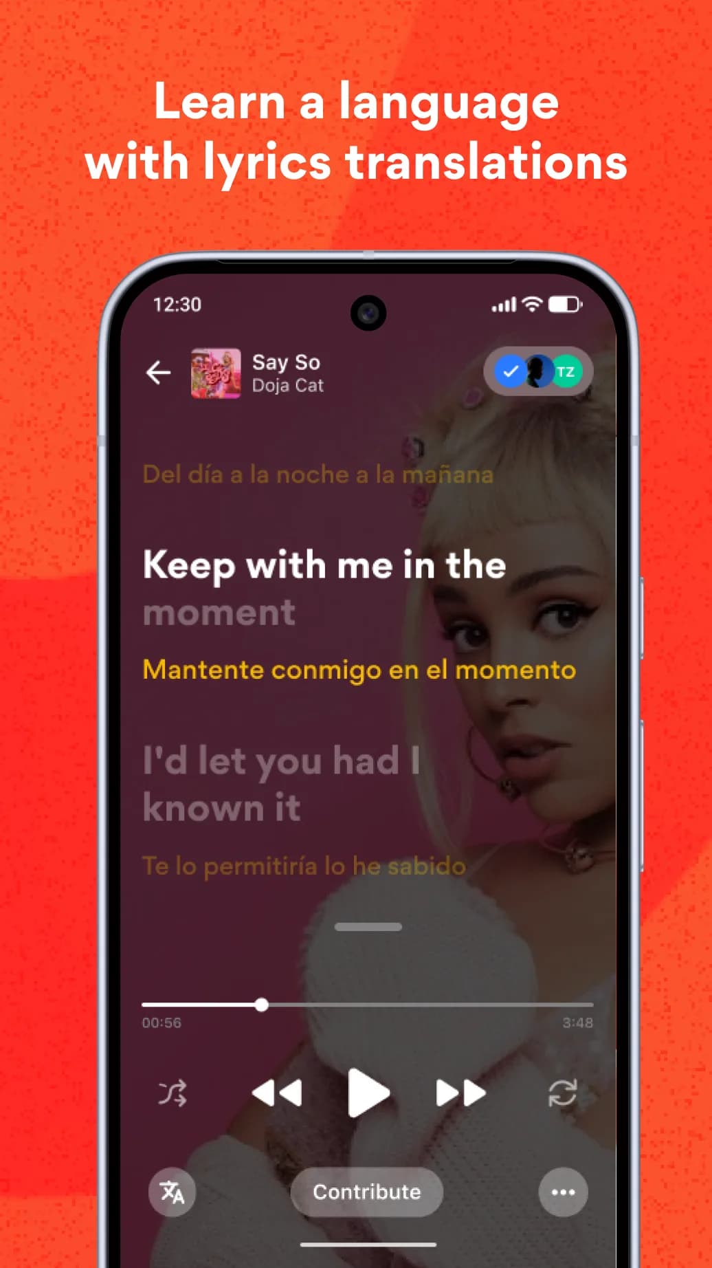Musixmatch — Capture d’écran 4