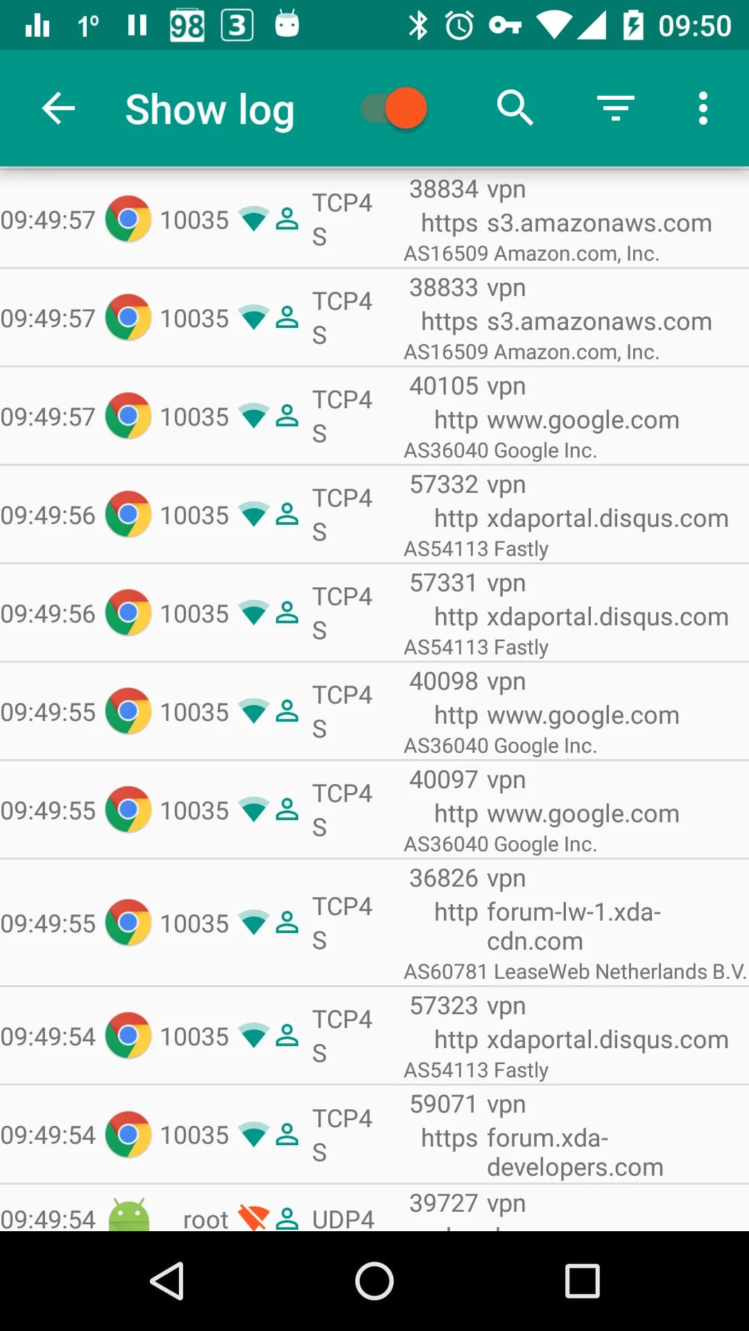 NetGuard مهكر — لقطة شاشة 7