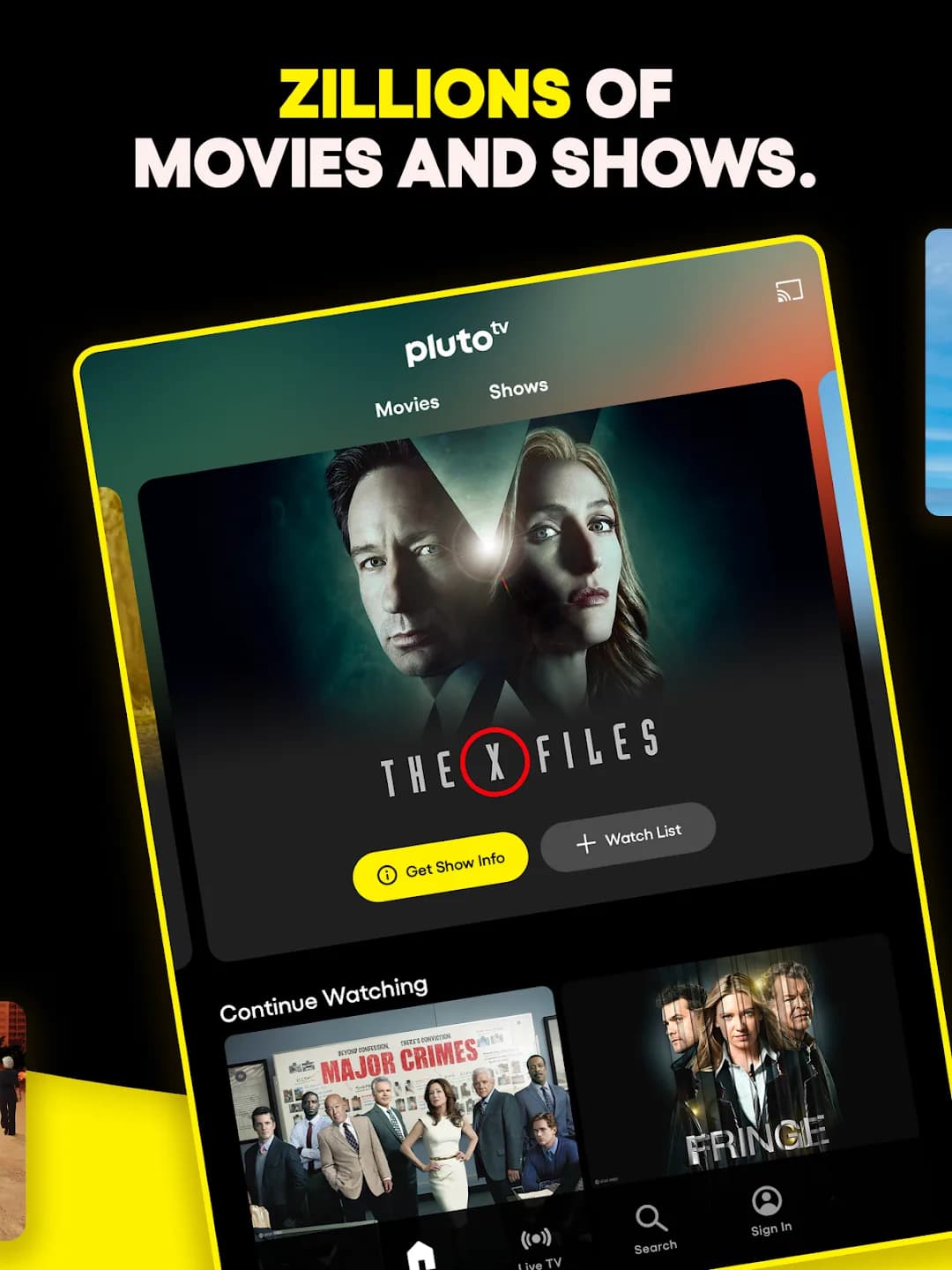 Pluto TV — Capture d’écran 8
