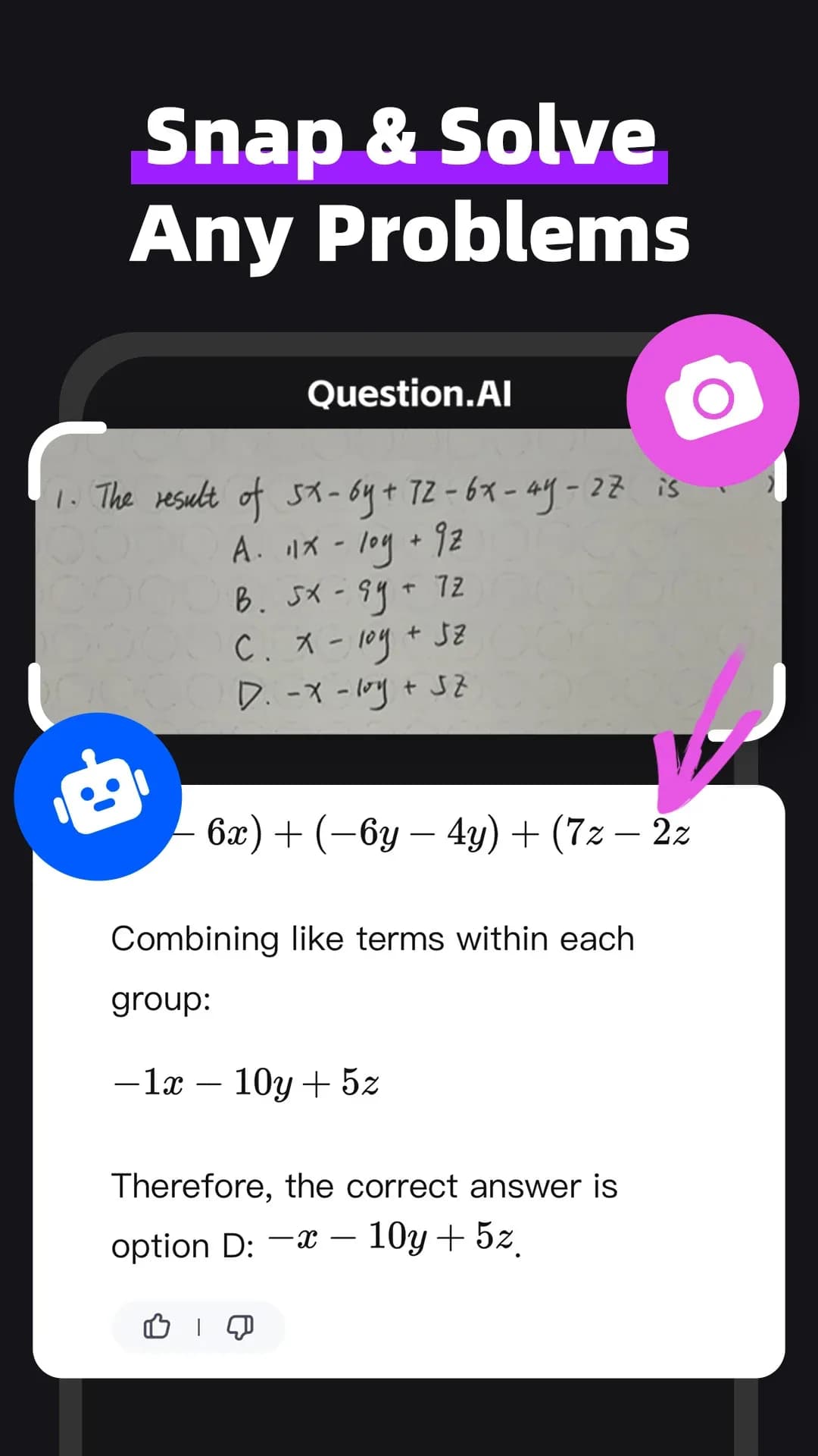 Question.AI مهكر — لقطة شاشة 3