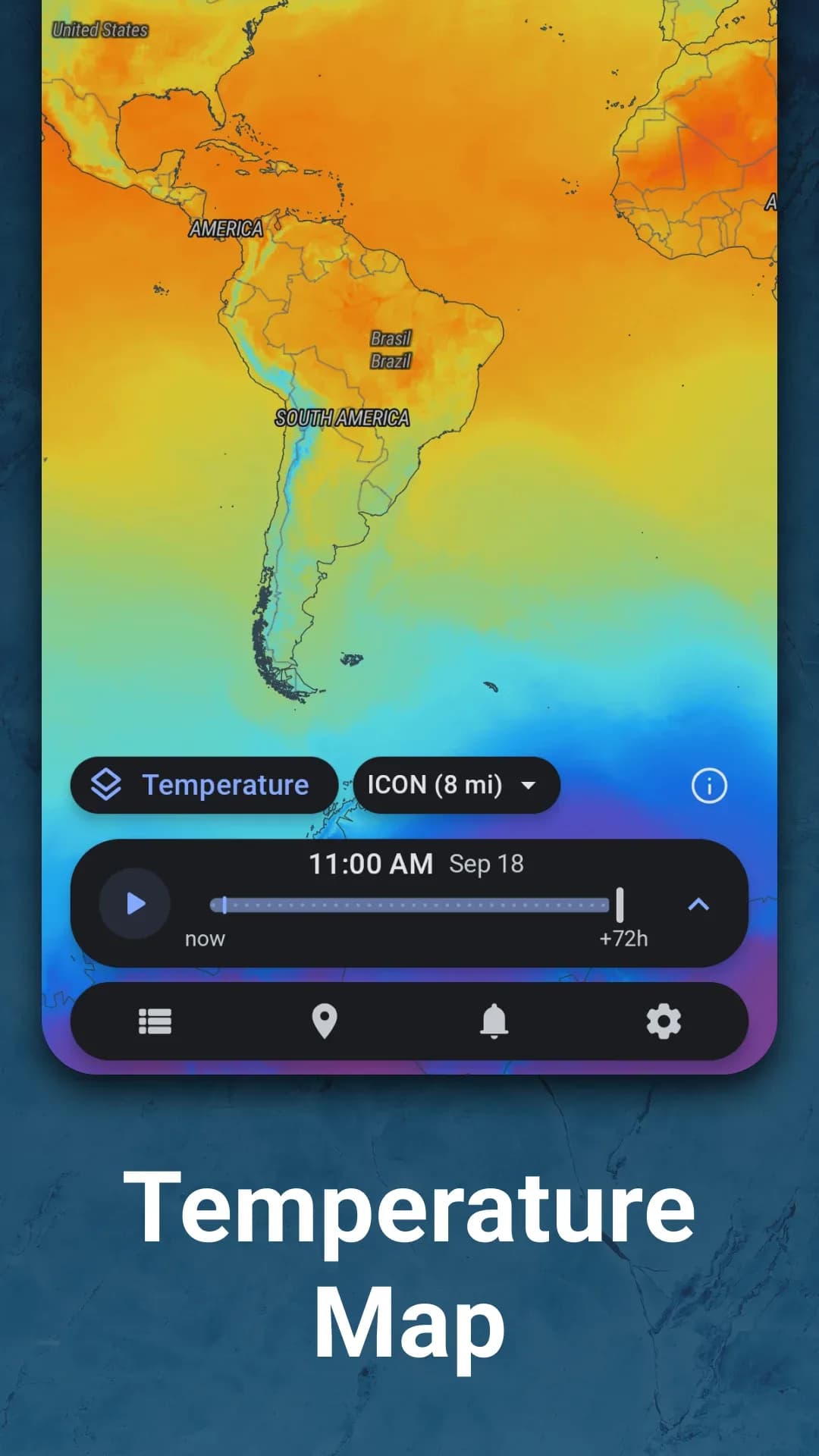 RainViewer مهكر — لقطة شاشة 6