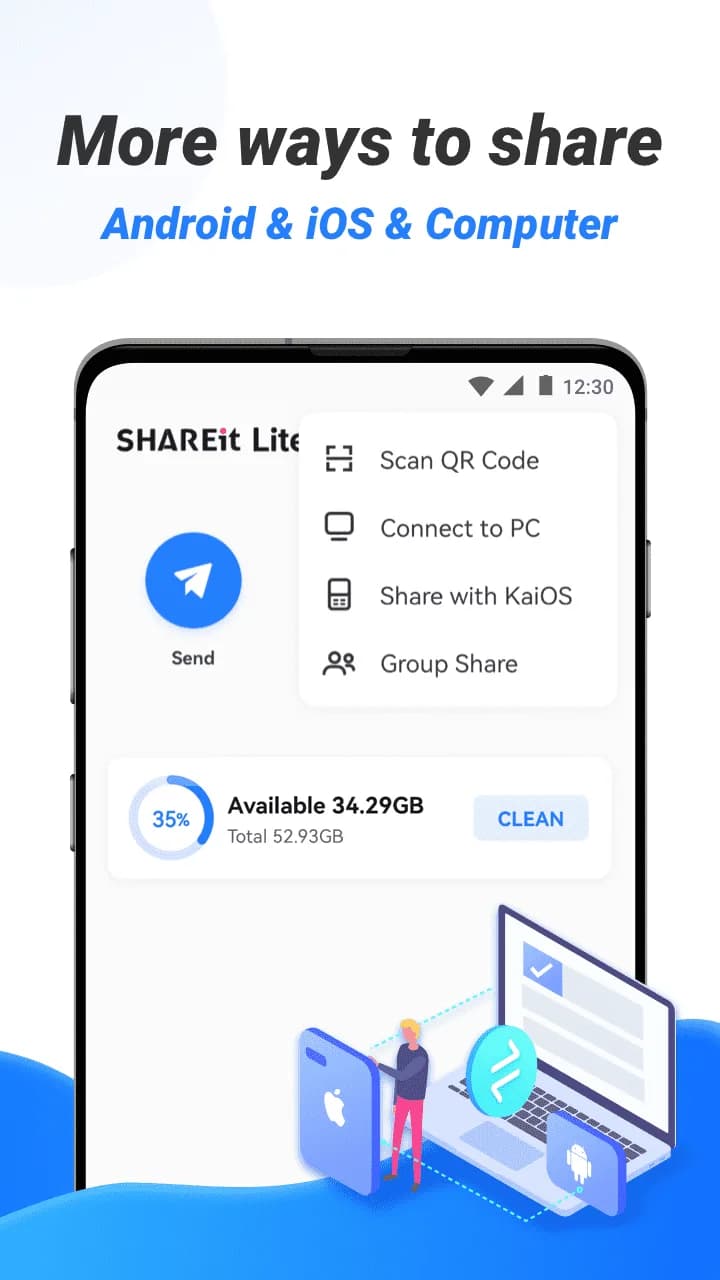 SHAREit Lite — Captura de pantalla 4