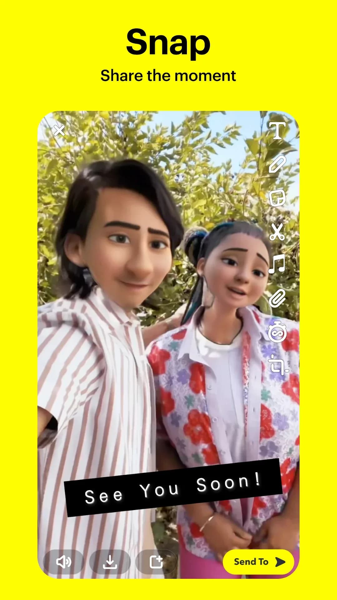 Snapchat — Captura de tela 1