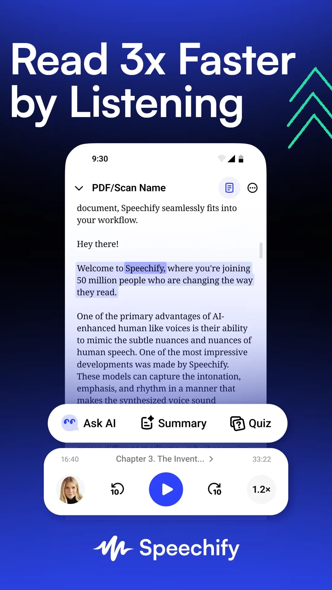 Speechify — Screenshot 1