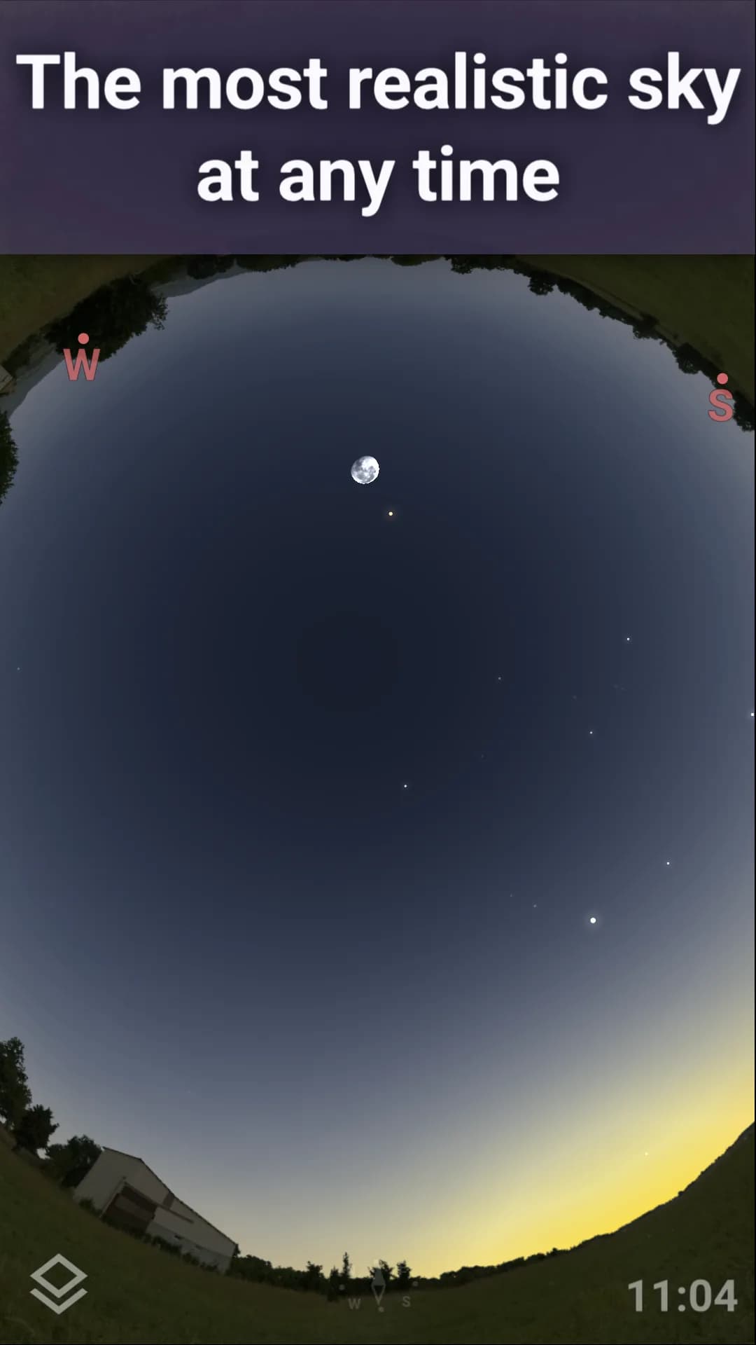 Stellarium Plus — Captura de pantalla 1