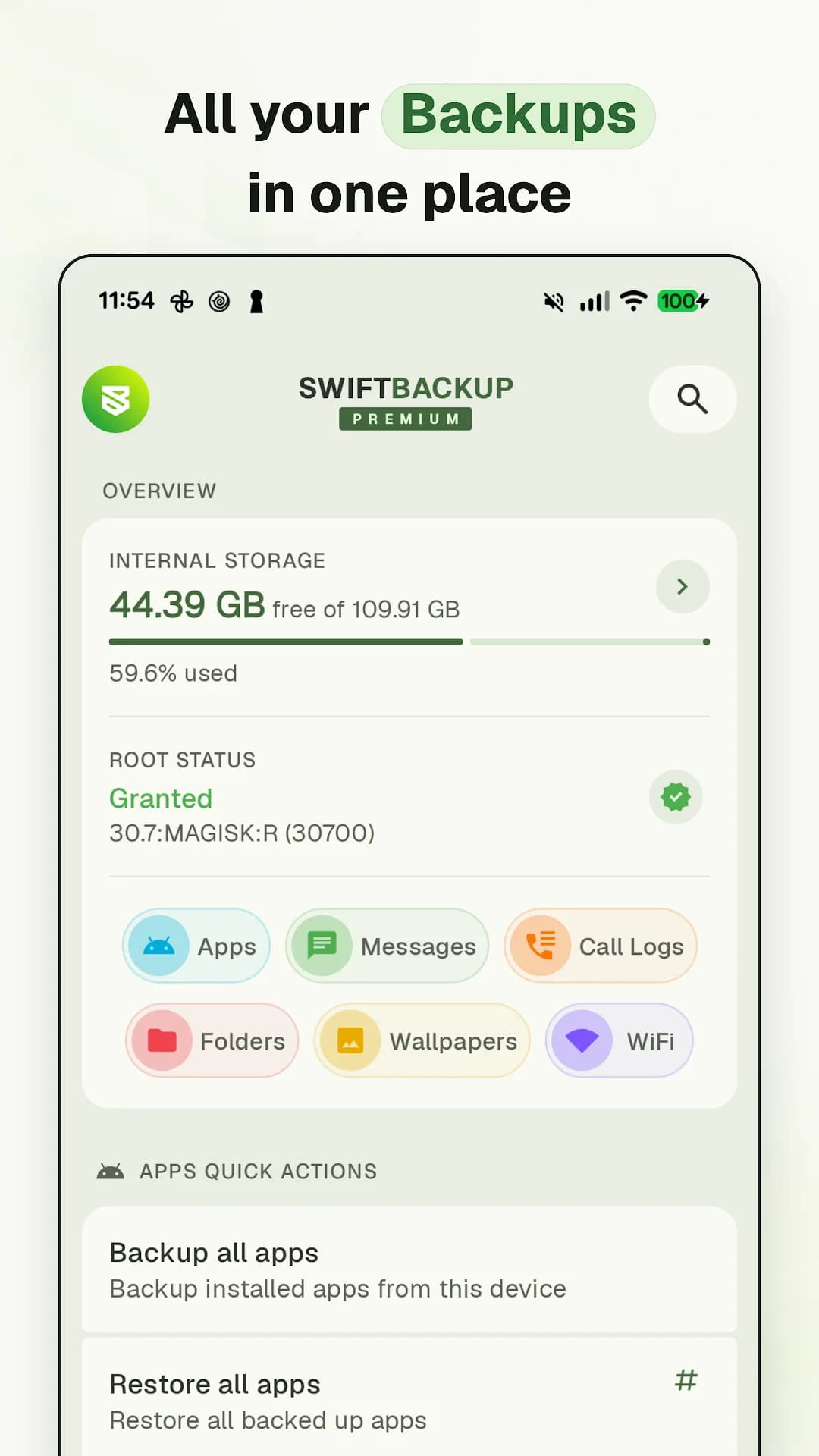 Swift Backup مهكر — لقطة شاشة 2