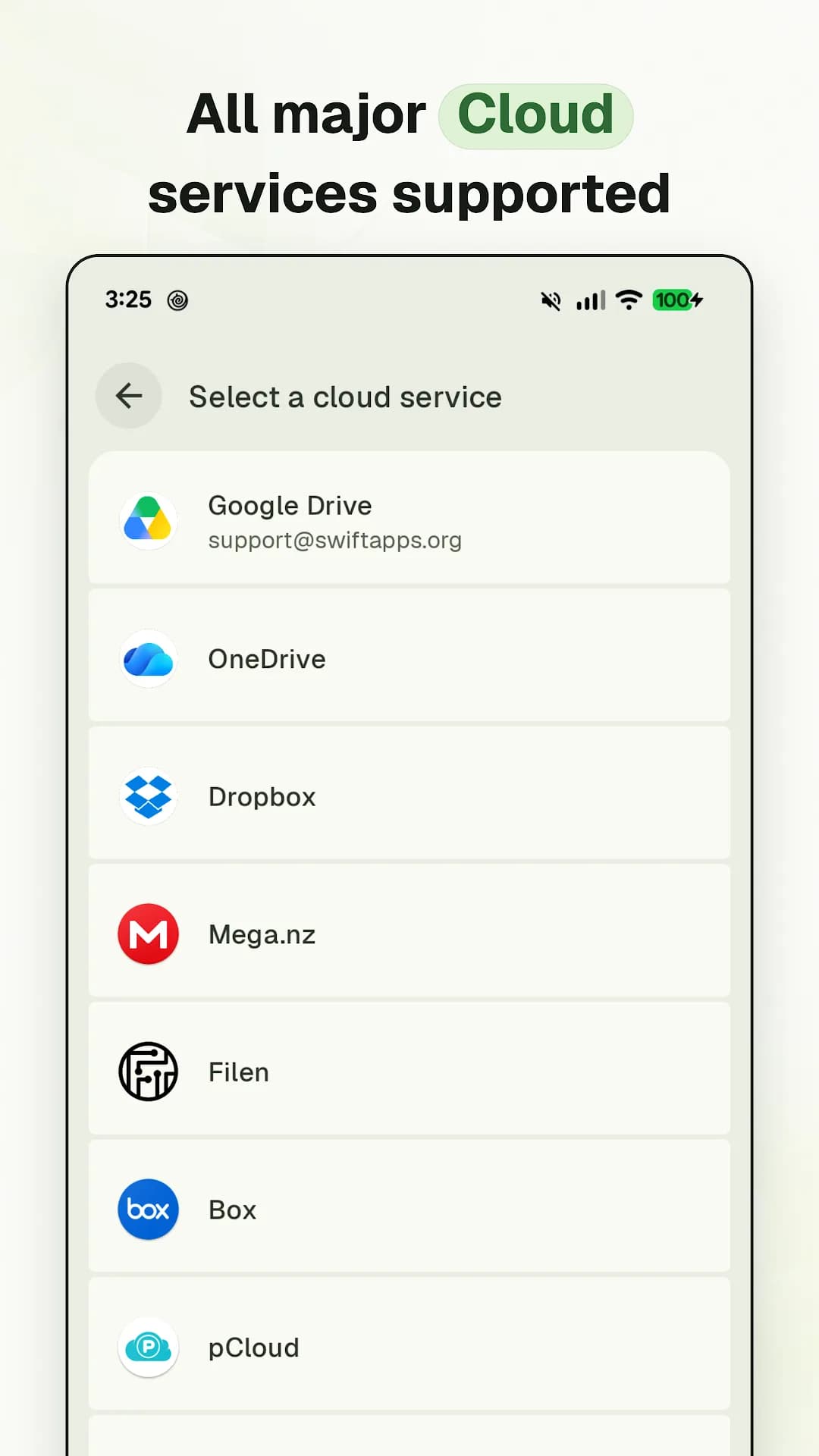 Swift Backup مهكر — لقطة شاشة 3