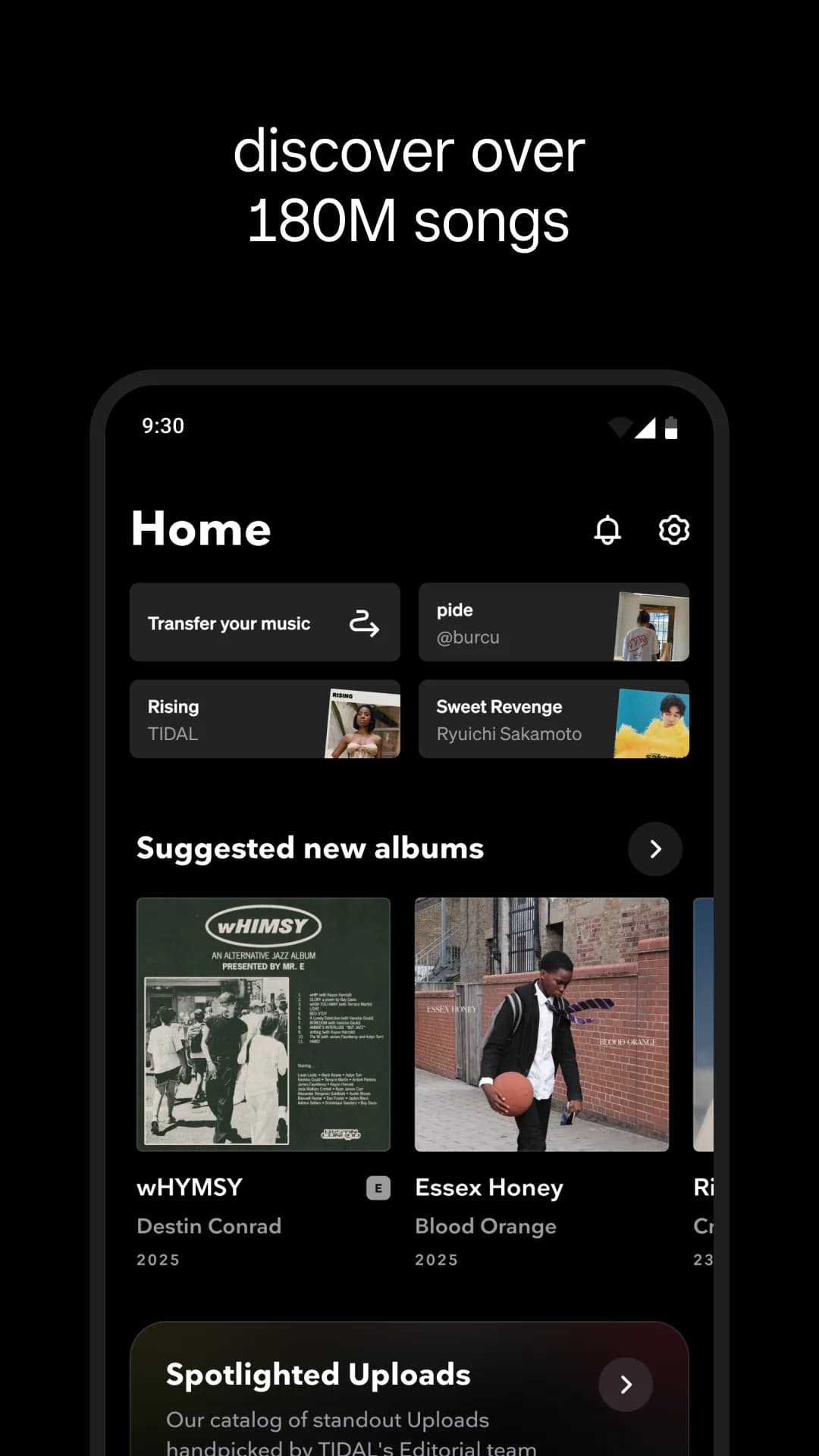 TIDAL Music — Captura de tela 4