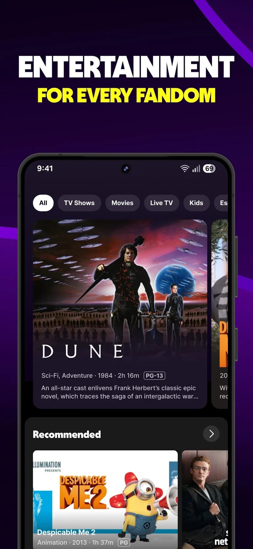 Tubi TV — Captura de pantalla 2