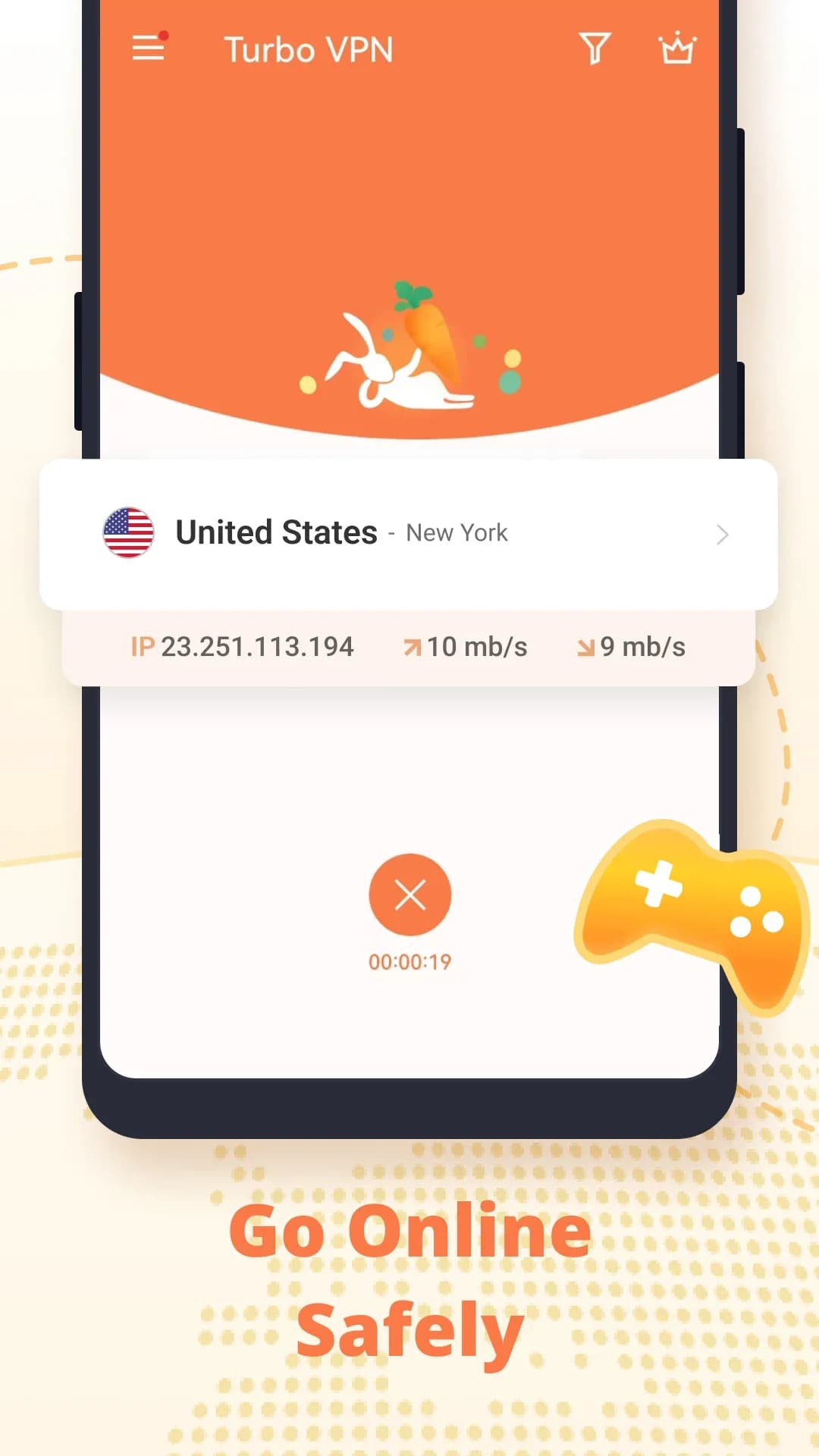 Turbo VPN — Captura de pantalla 4