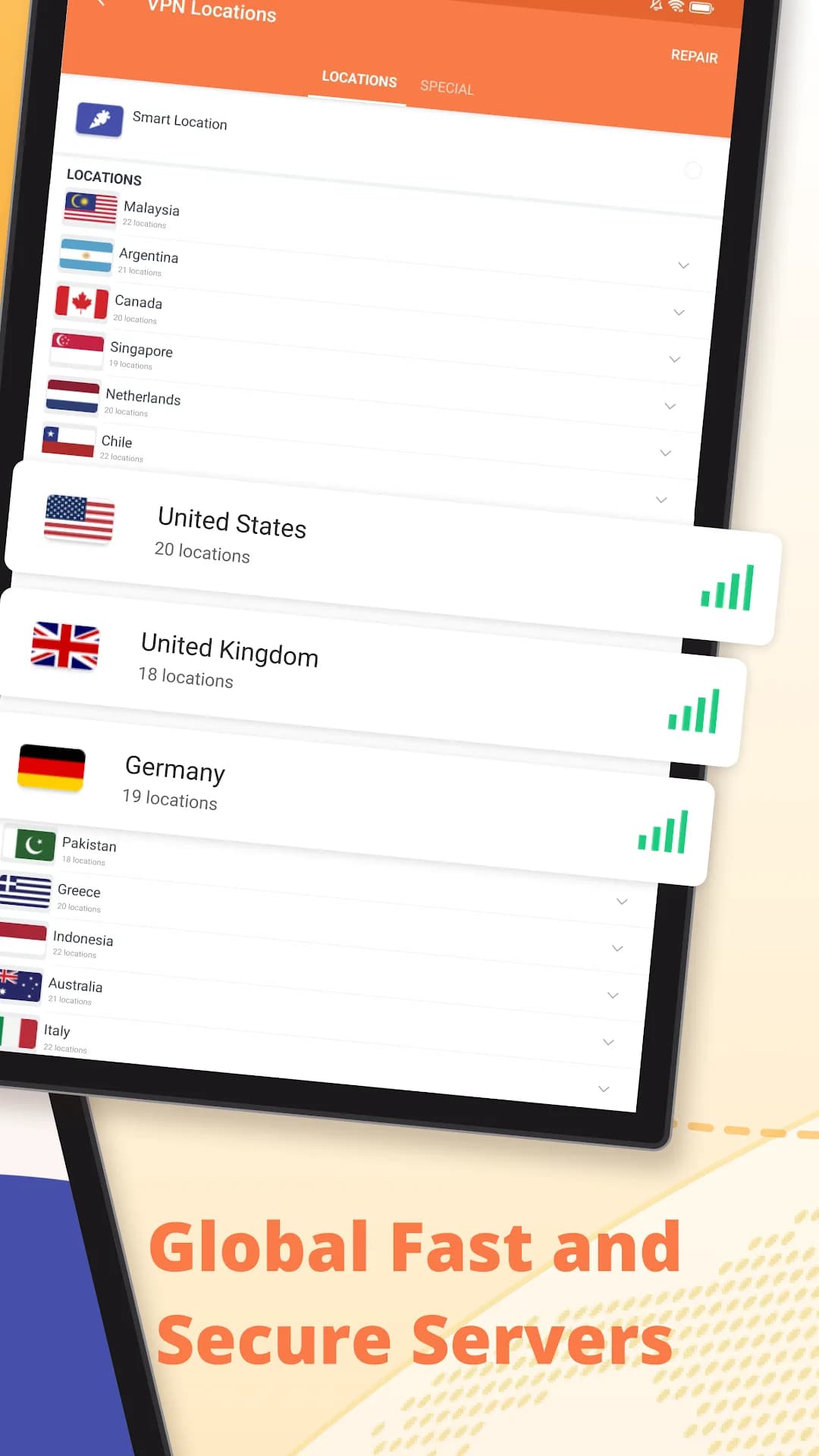 Turbo VPN — Captura de pantalla 8