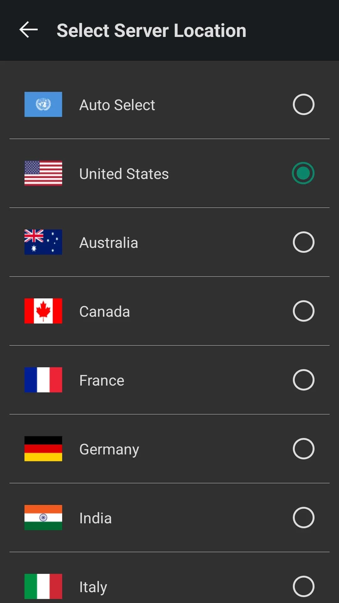 Ultrasurf VPN — Captura de pantalla 3
