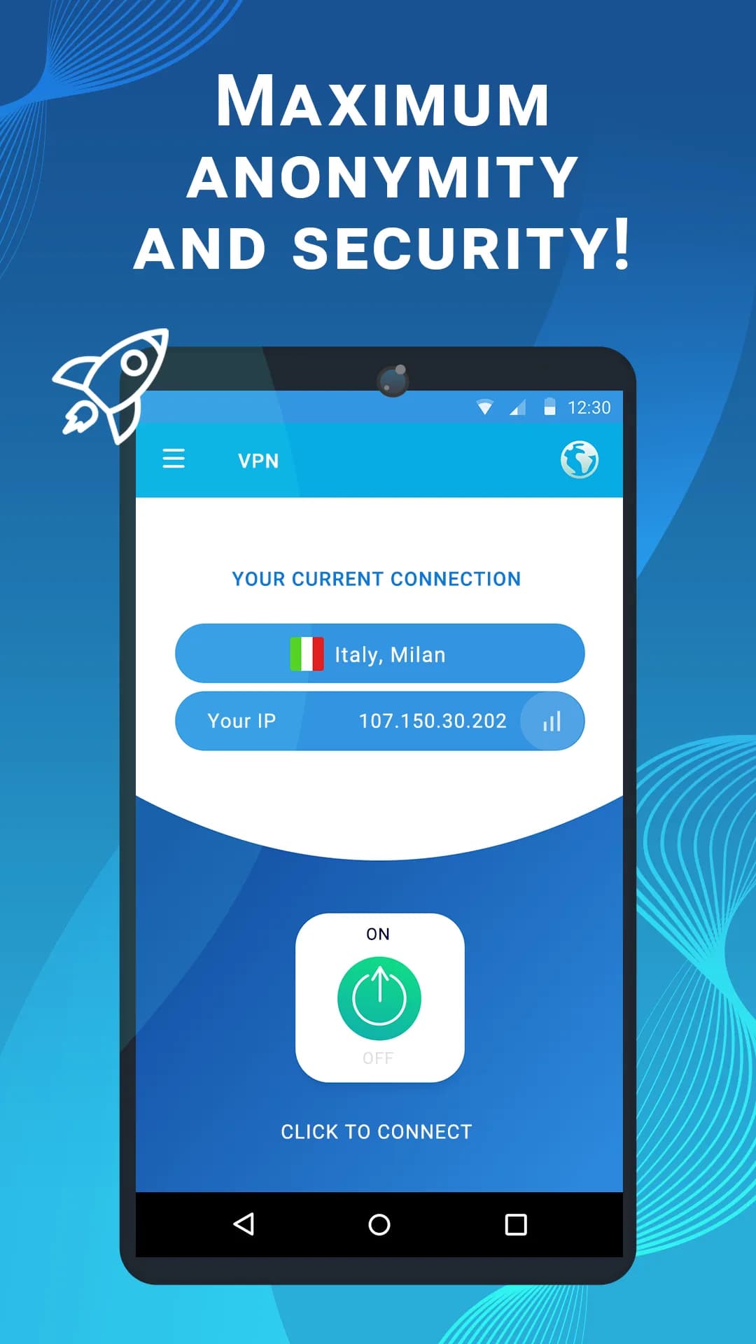VPN Secure مهكر — لقطة شاشة 1