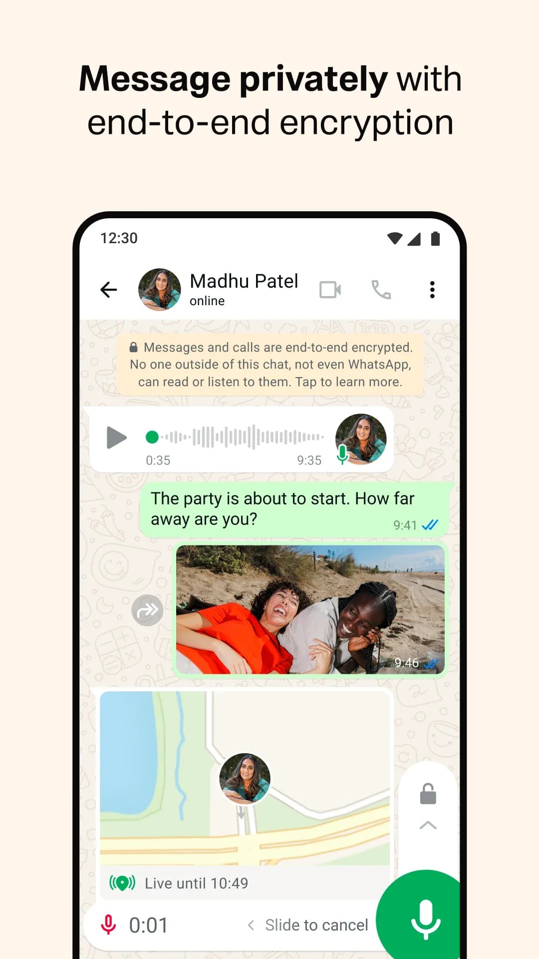 WhatsApp Messenger — Screenshot 2