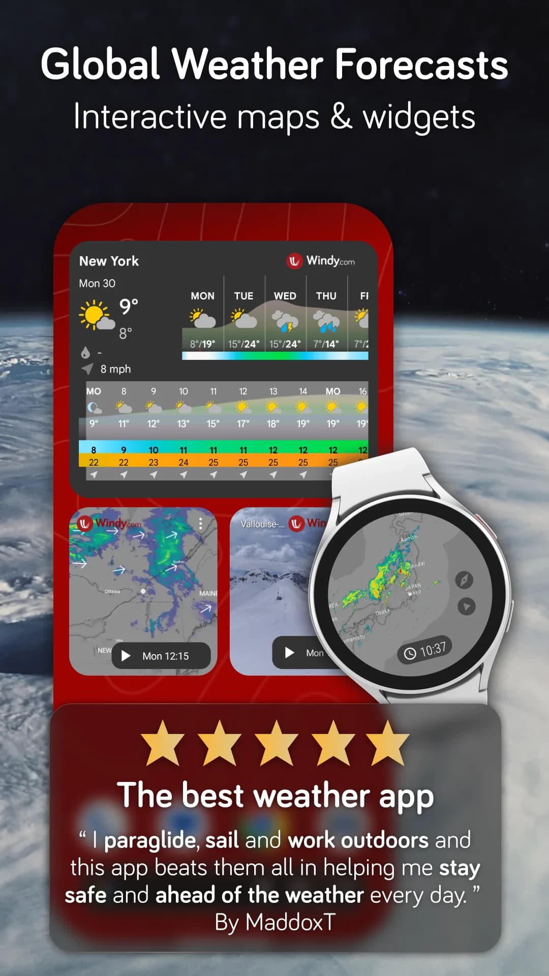Windy.com — Captura de pantalla 3