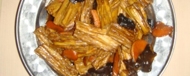 清炒腐竹玉米如何做 怎麼做清炒腐竹玉米