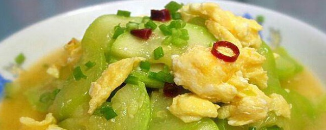 葫蘆炒雞蛋應該怎樣做 葫蘆炒雞蛋的做法