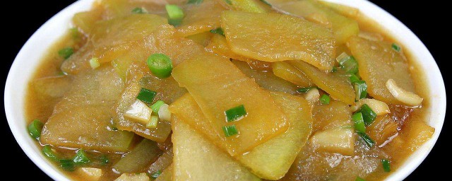 冬瓜片怎麼炒好吃 好吃的炒冬瓜片做法介紹