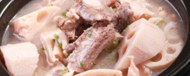 蓮藕熬湯的方法 蓮藕怎麼煲湯好喝