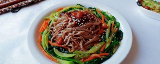 蕎麥油面怎麼做 蕎麥油面的做法