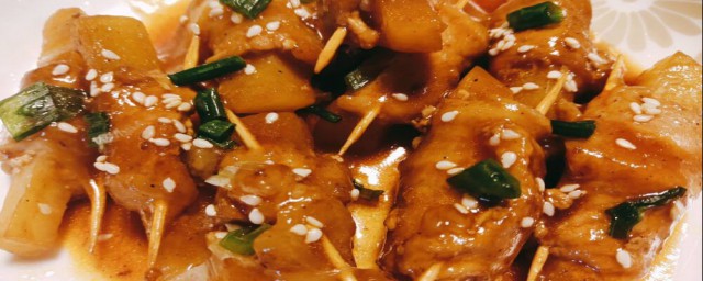 牙簽土豆肉怎麼做 牙簽土豆肉的做法